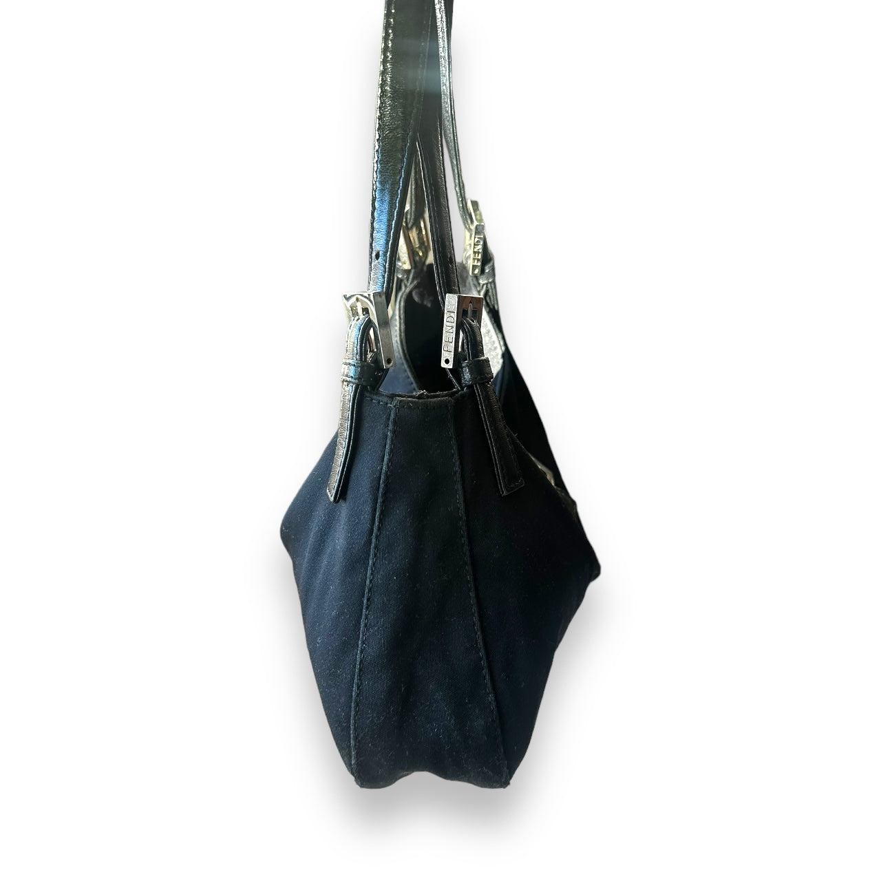Fendi Baguette Cloth Shoulder Bag