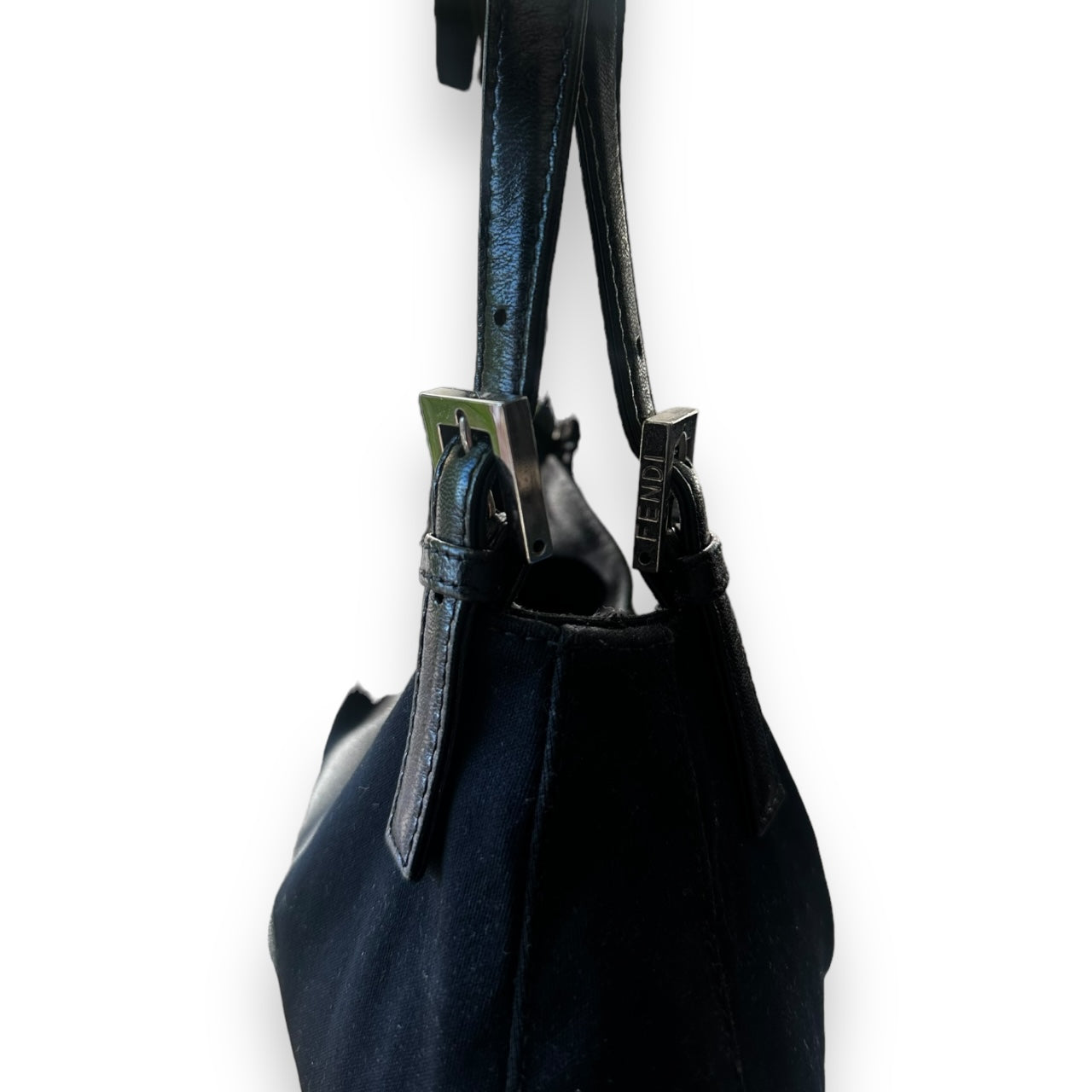 Fendi Baguette Cloth Shoulder Bag