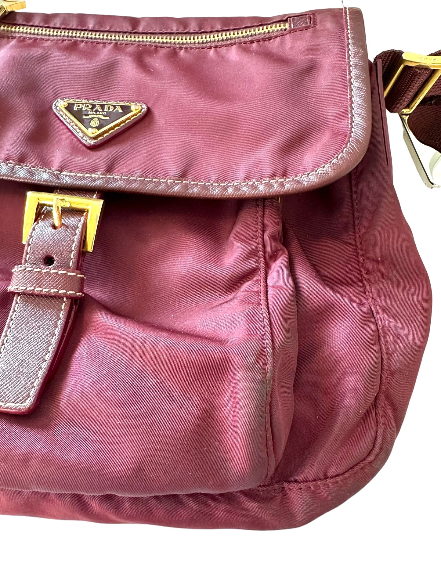 Prada Tessuto Nylon Messenger