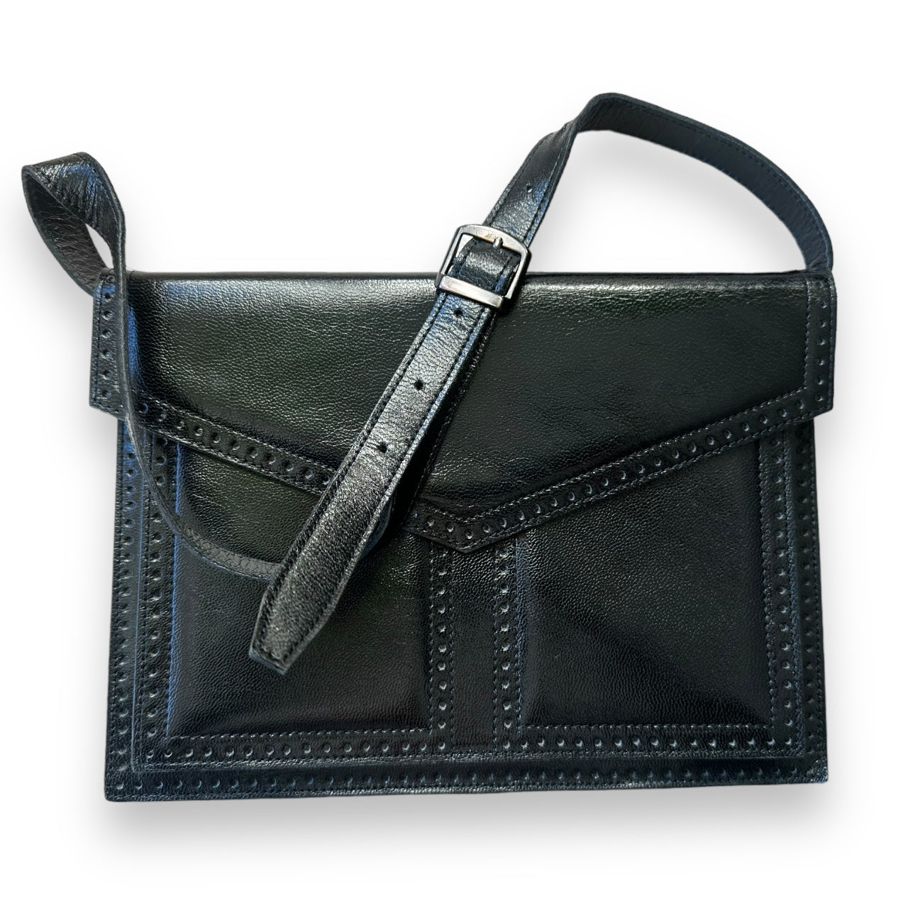 YSL Vintage Leather Shoulder Bag
