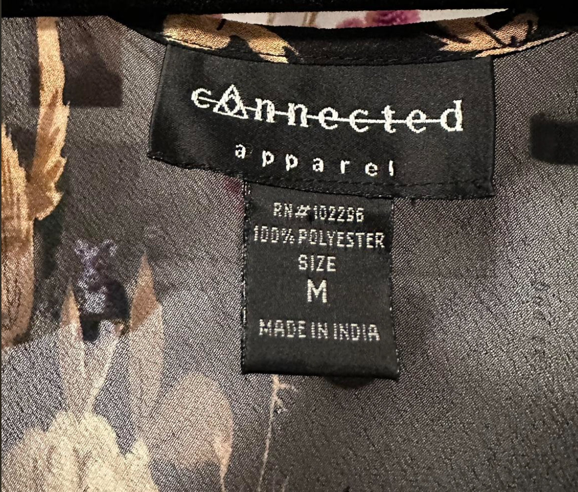 Vintage Hand Beaded Asymmetrical Dress