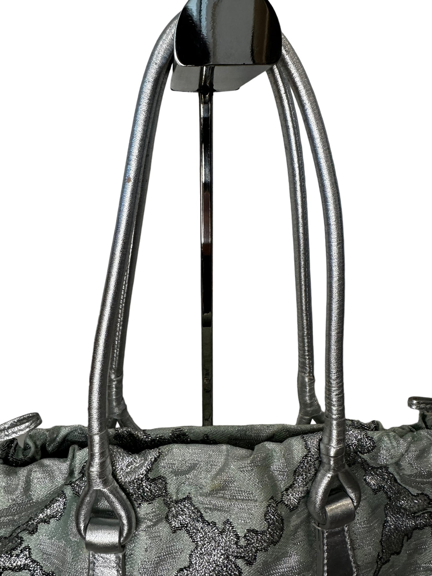 Prada Brocade Tote Bag