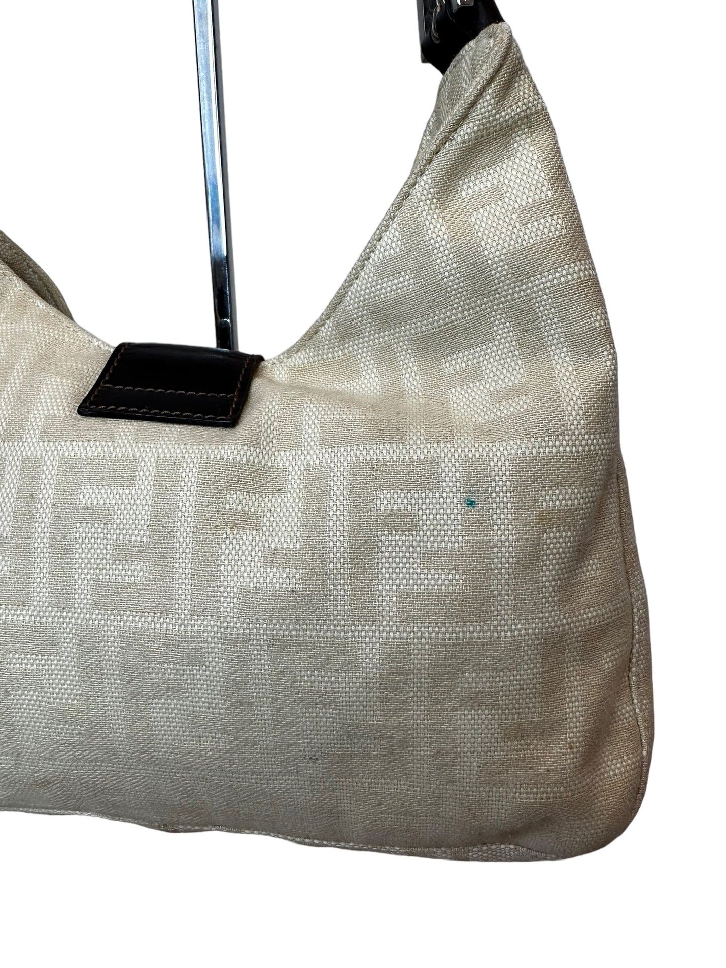 Fendi Zucca Hobo Shoulder Bag