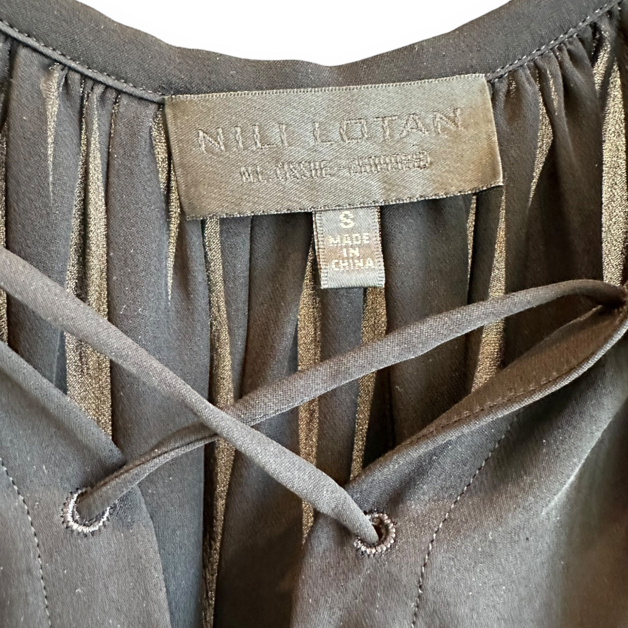 Nili Lotan 100% Silk Blouse