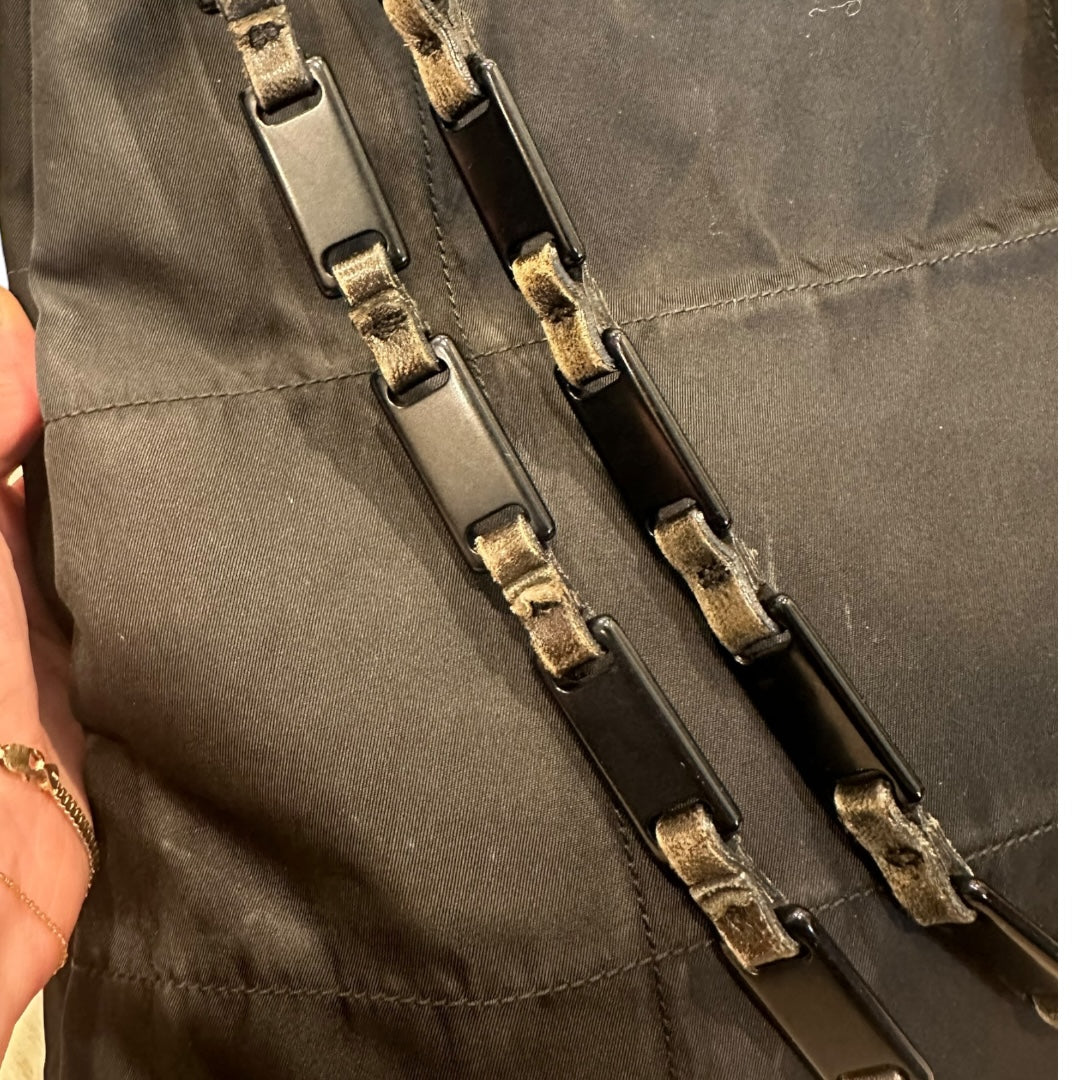 Prada Vintage Tessuto Link Handle Tote