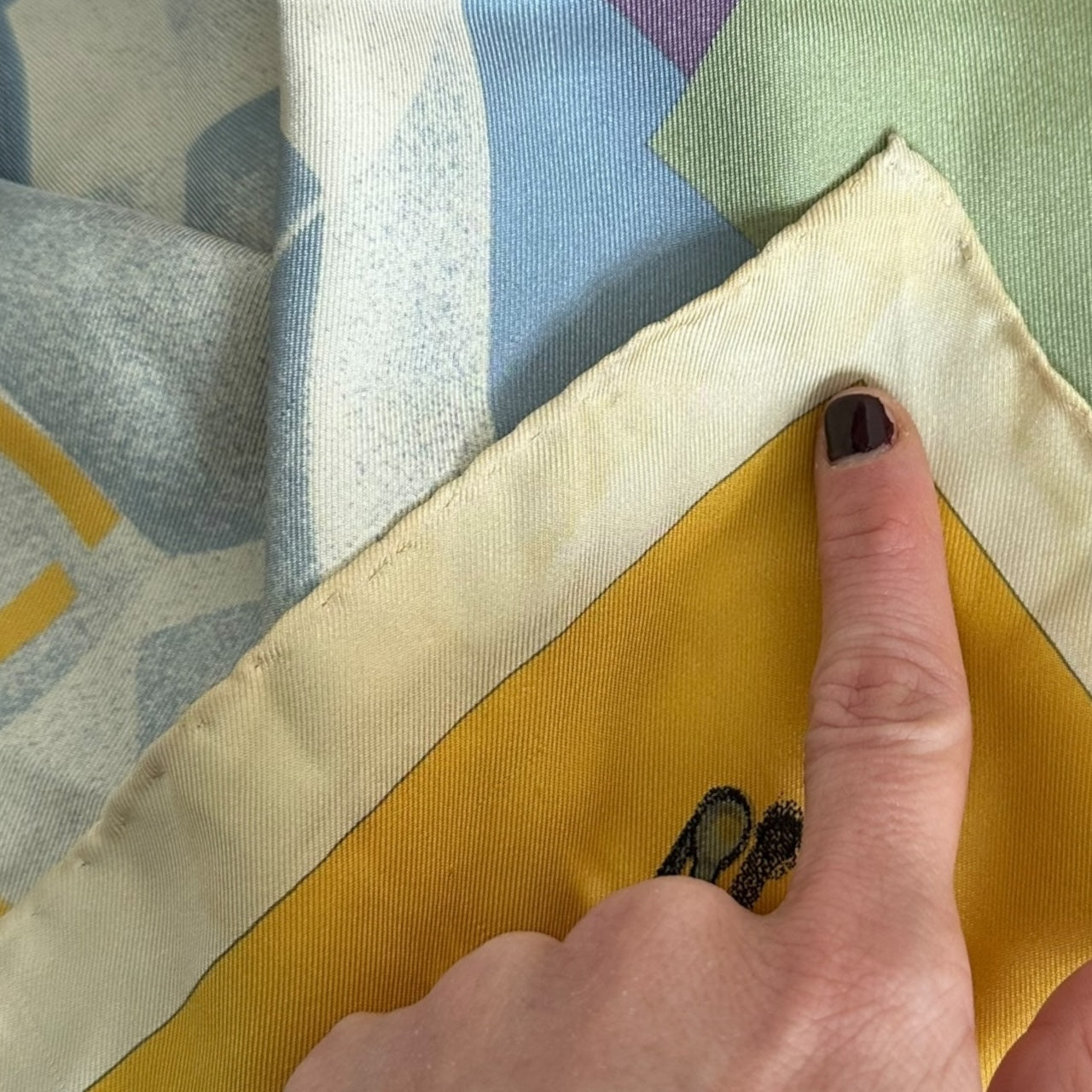 Fendi 100% Silk Scarf