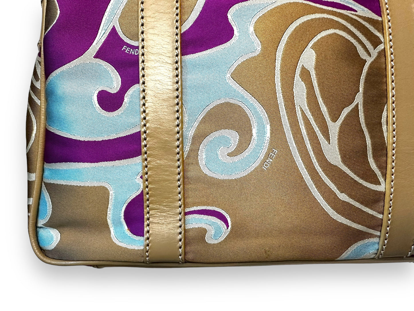 Fendi Vintage Psychedelic Bowler Bag