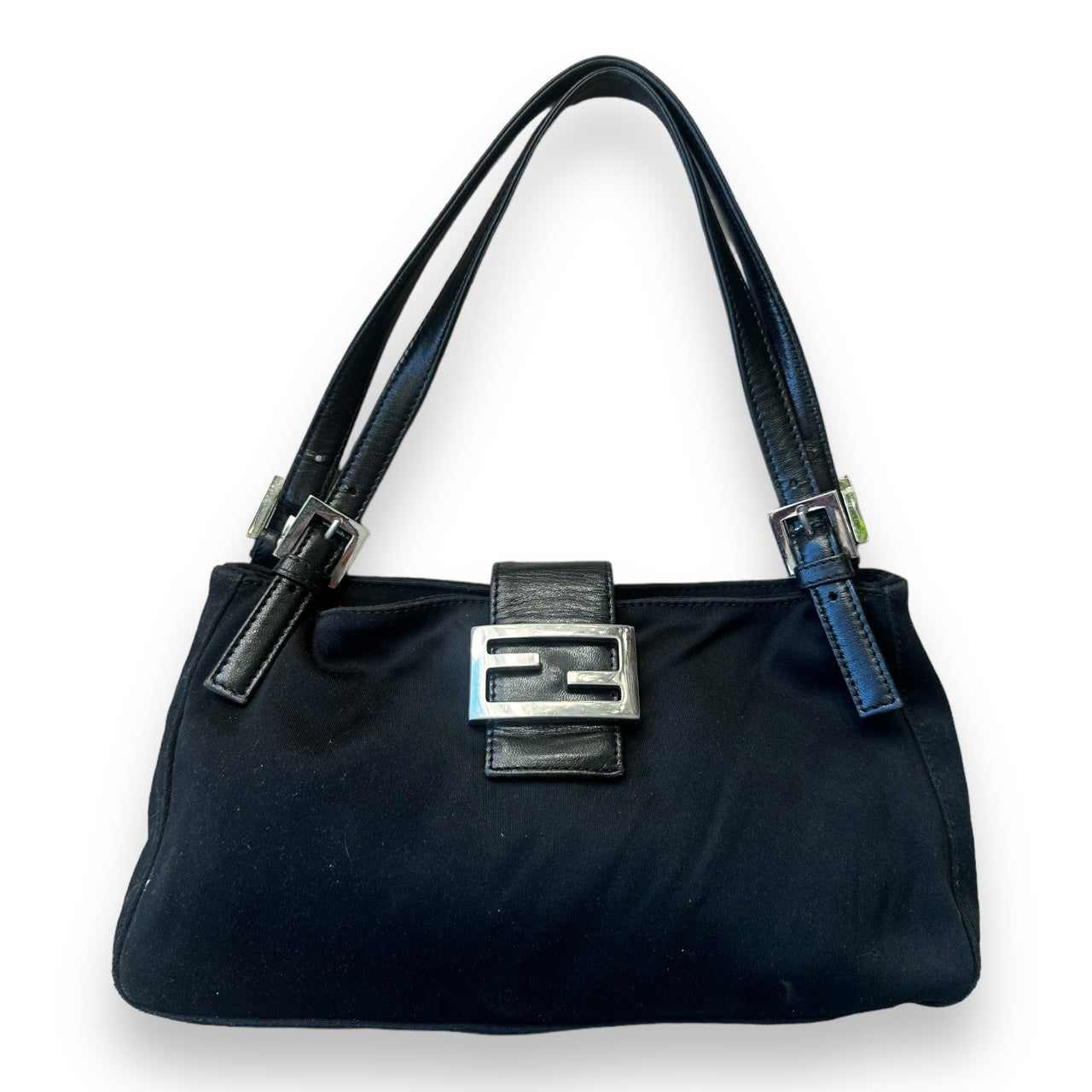 Fendi Baguette Cloth Shoulder Bag