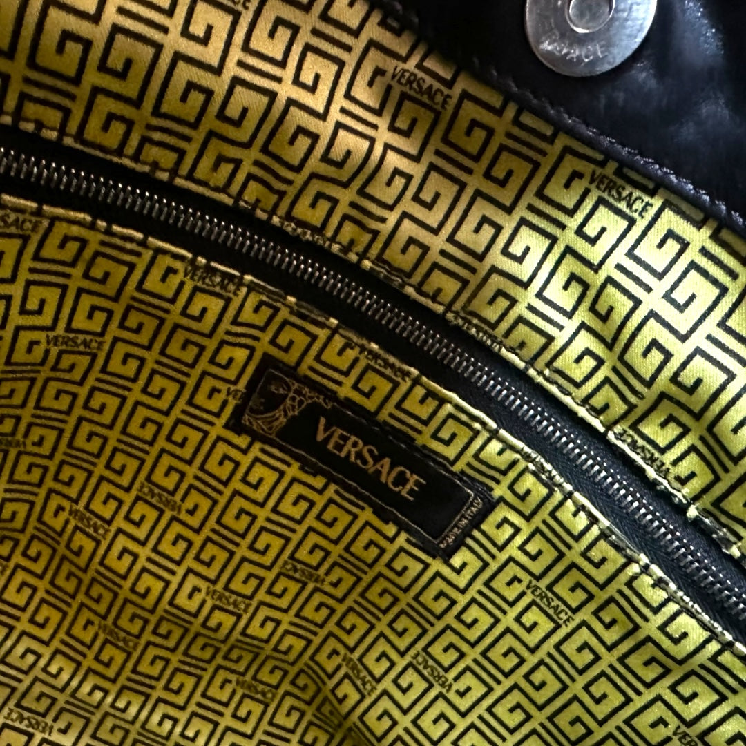 Versace Nylon Handbag