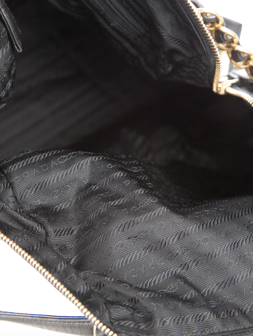 Prada Nappa & Tessuto Catena Bag