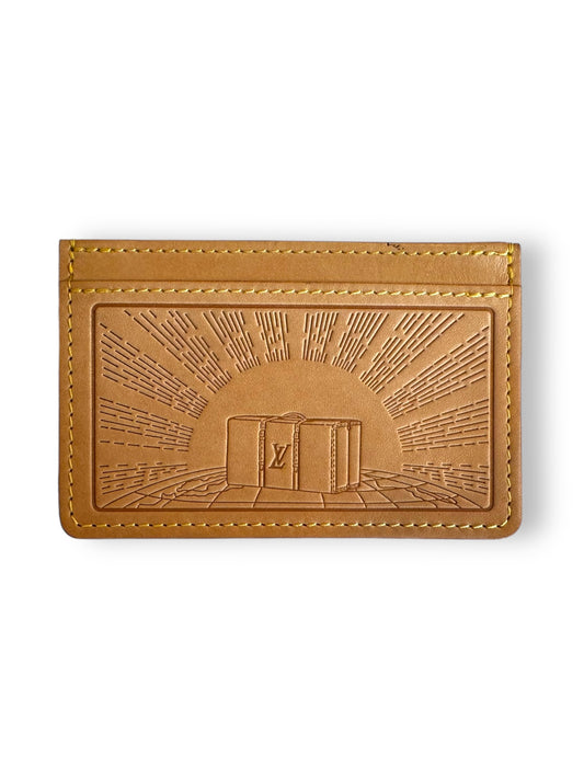 Louis Vuitton 2016 Limited Edition Trunk Engraved Card Holder