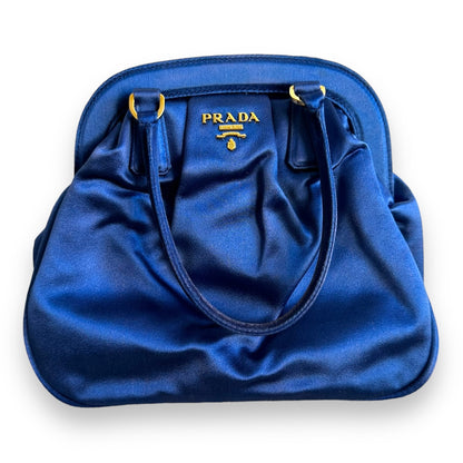 Prada Vintage Ruffled Silk Handbag