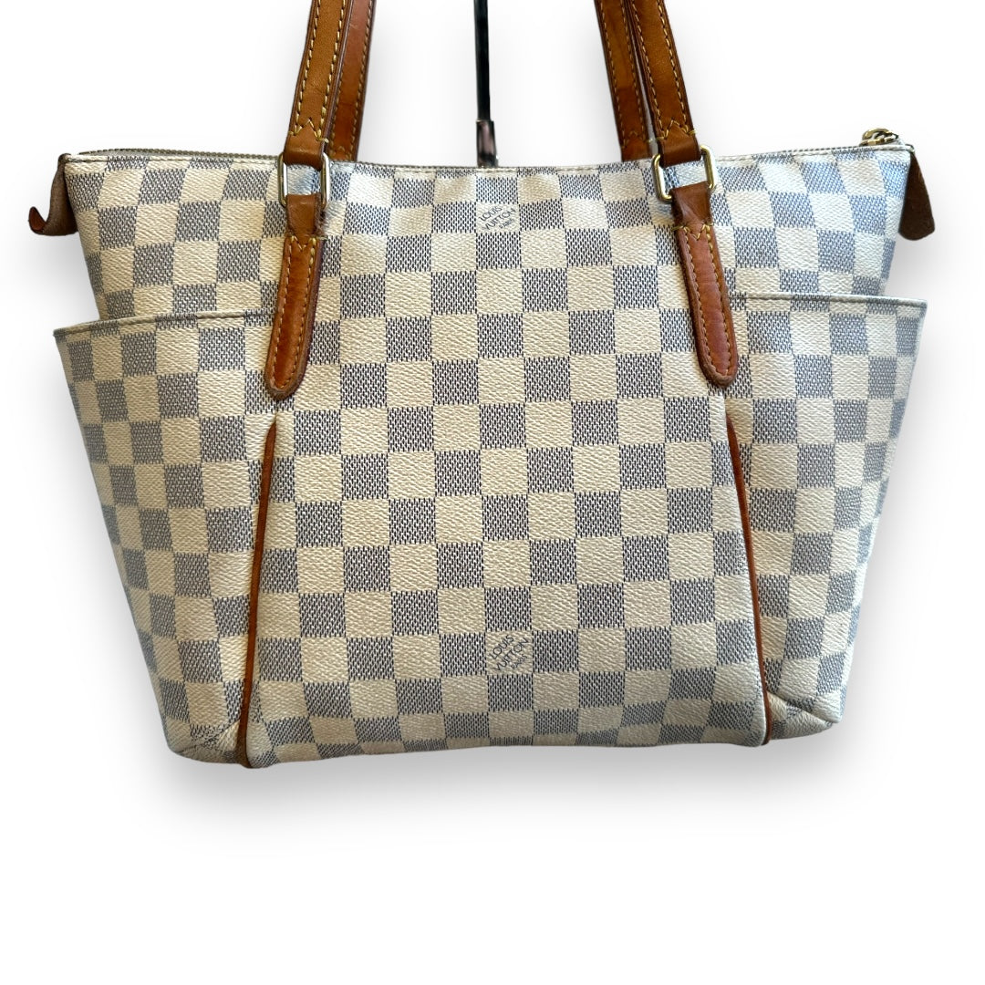 Louis Vuitton Totally Damier Azur PM Shoulder Bag