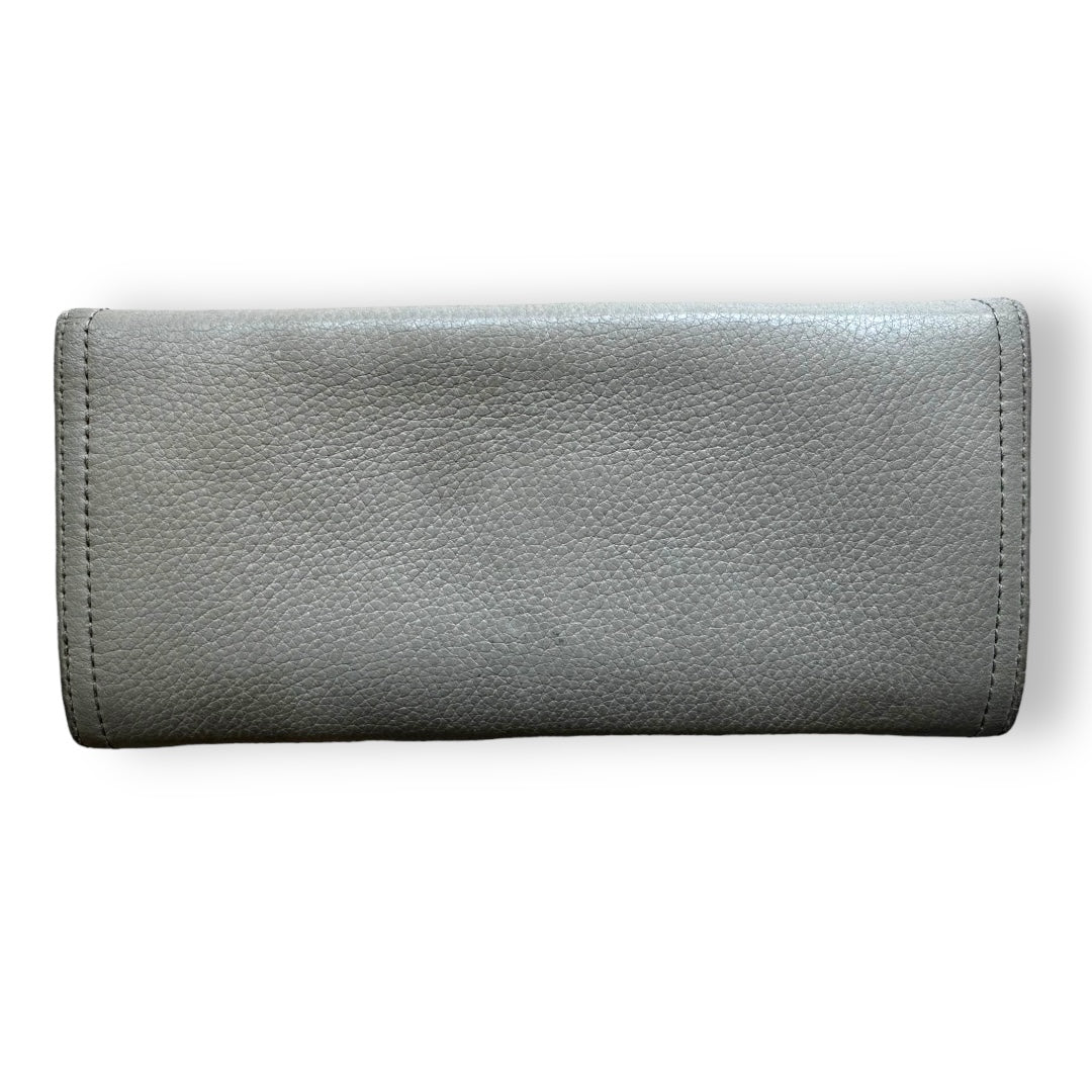 Prada Pebble Leather Long Wallet