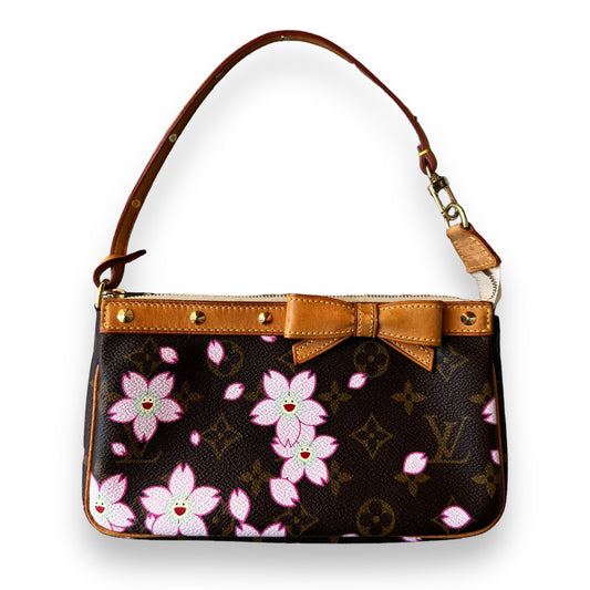 Louis Vuitton x Takashi Murakami Limited Edition Cherry Blossom Pochette