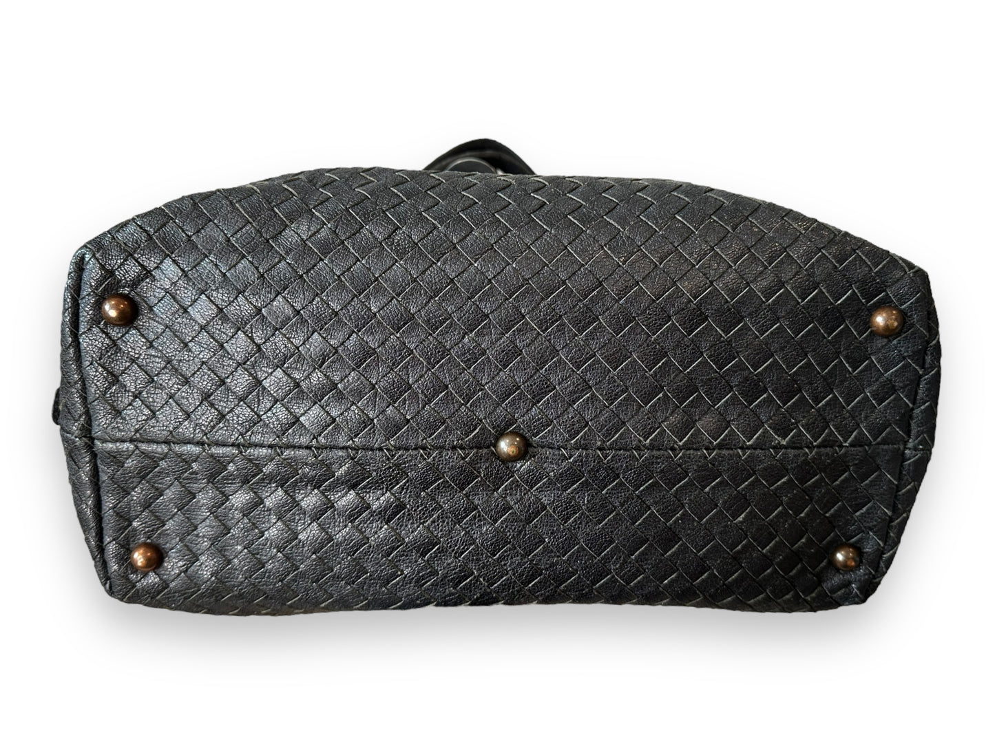 Bottega Veneta Rare Vintage Exotic Snakeskin Leather Duffle