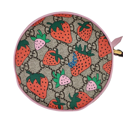Gucci Supreme Monogram Strawberry Handbag