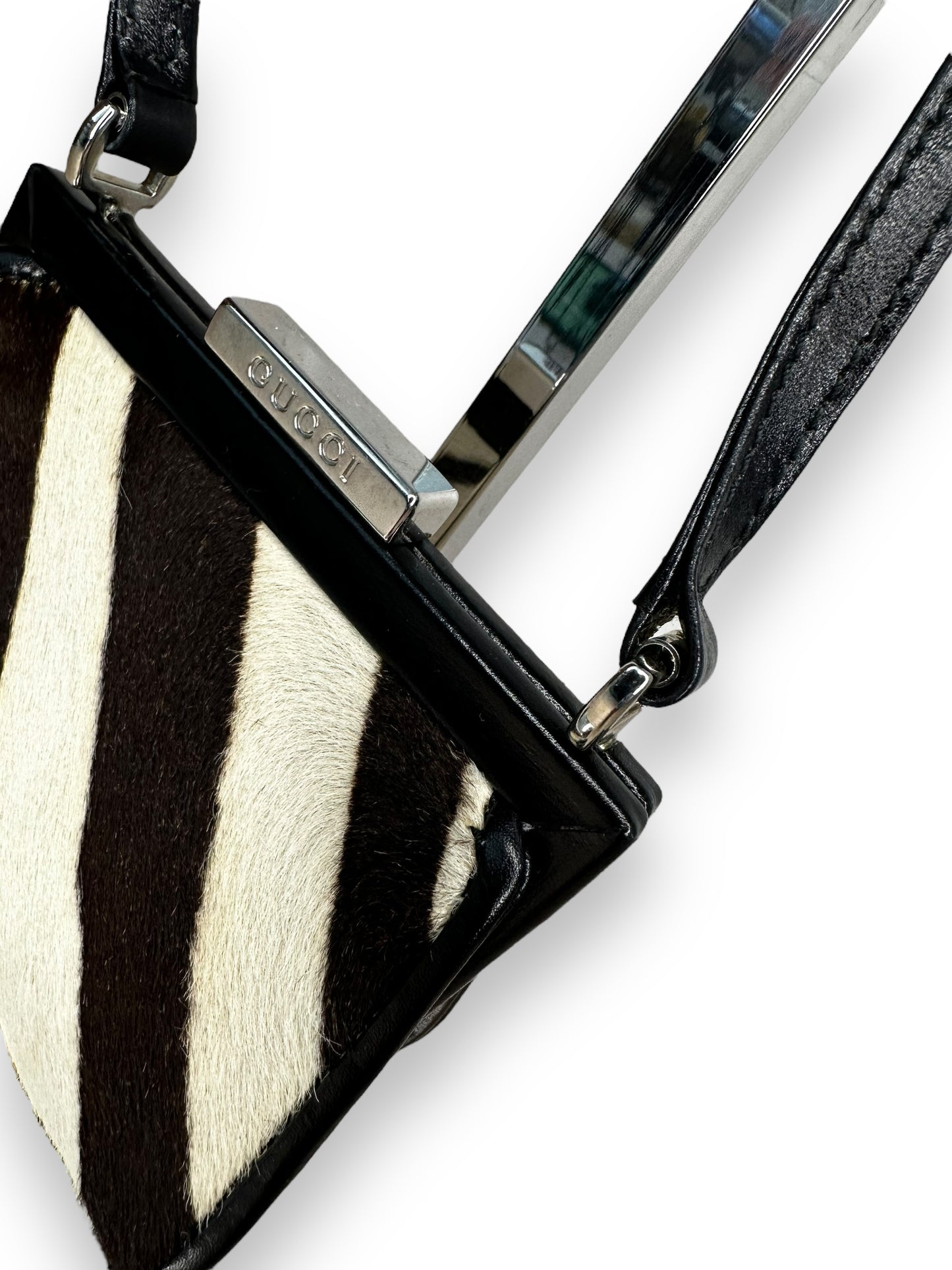 Gucci Vintage Calf Hair Mini Crossbody