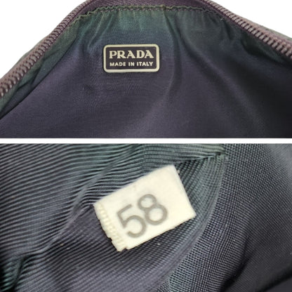 Prada Vintage Nylon Pochette Shoulder Bag