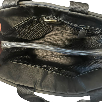 Prada Black Nylon Tessuto Handbag