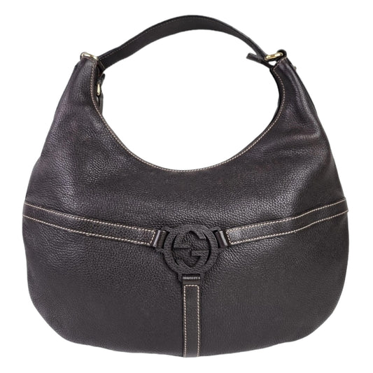 Gucci Reins Leather Hobo Bag