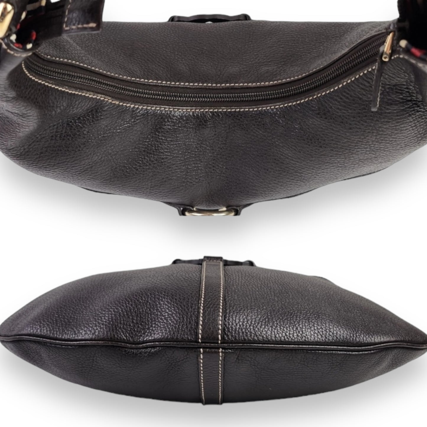 Gucci Reins Leather Hobo Bag