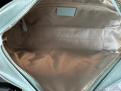 Gucci Baby Blue Mini Top Handle Bag
