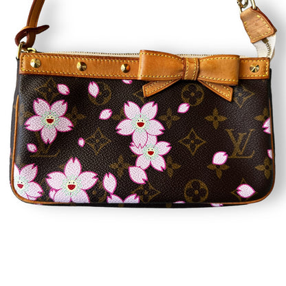 Louis Vuitton x Takashi Murakami Limited Edition Cherry Blossom Pochette