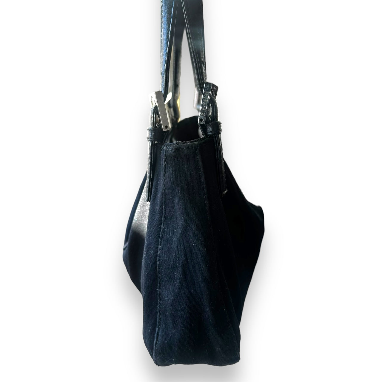 Fendi Baguette Cloth Shoulder Bag