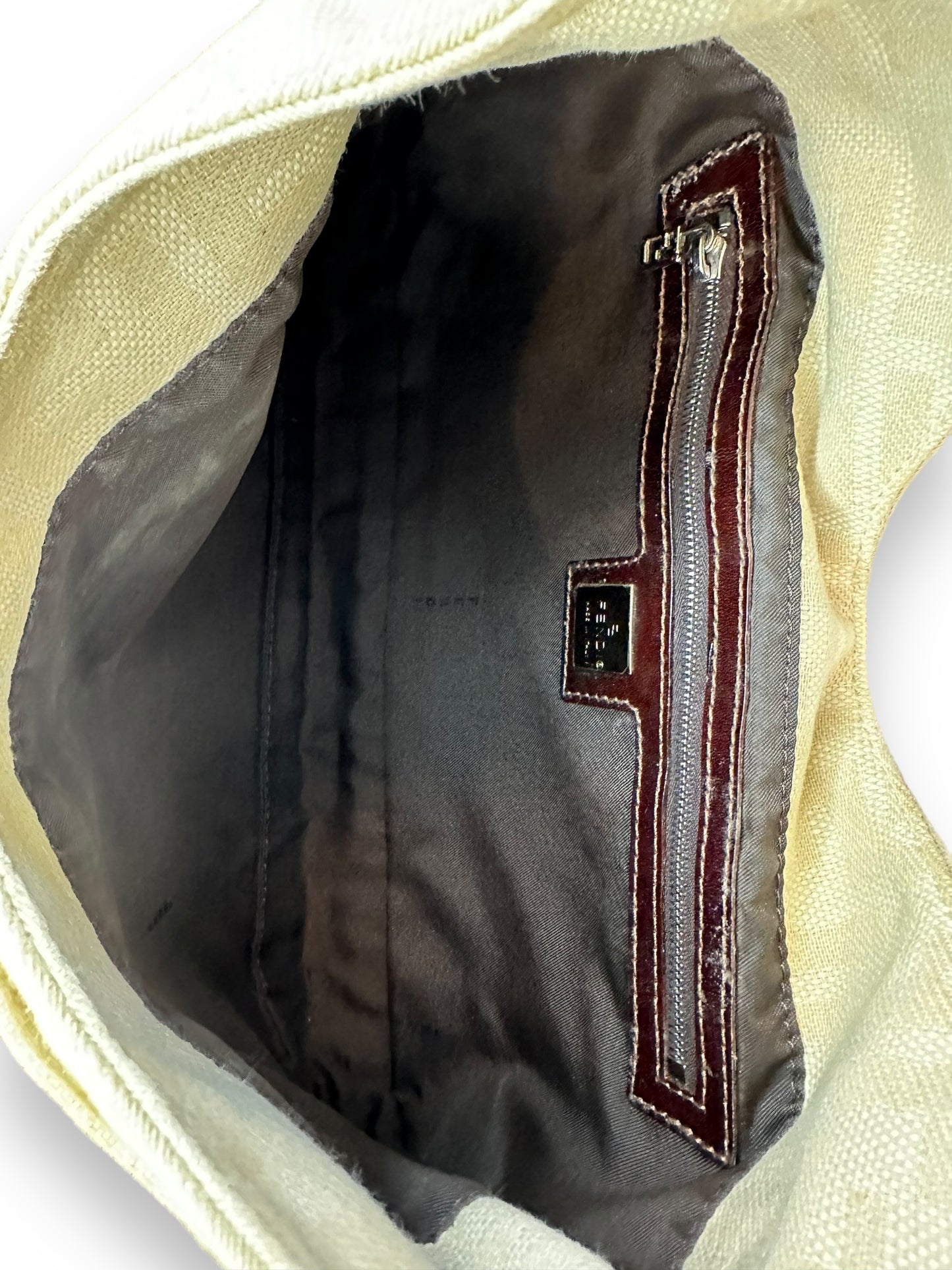Fendi Zucca Hobo Shoulder Bag