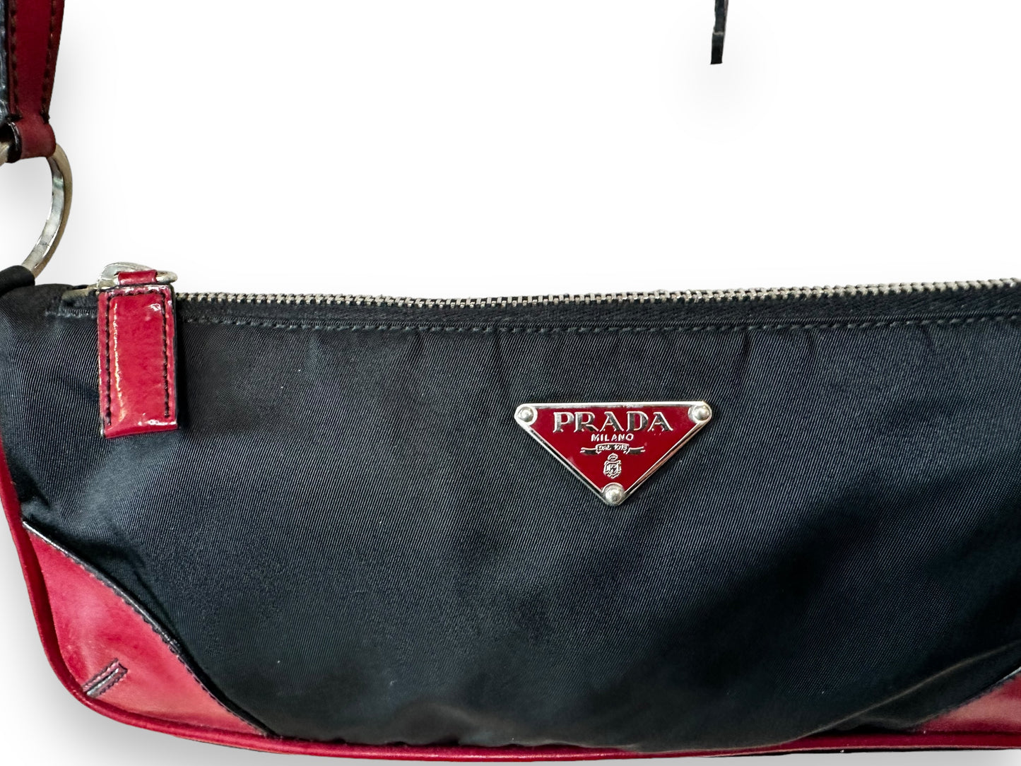 Prada Tessuto Nylon Baguette