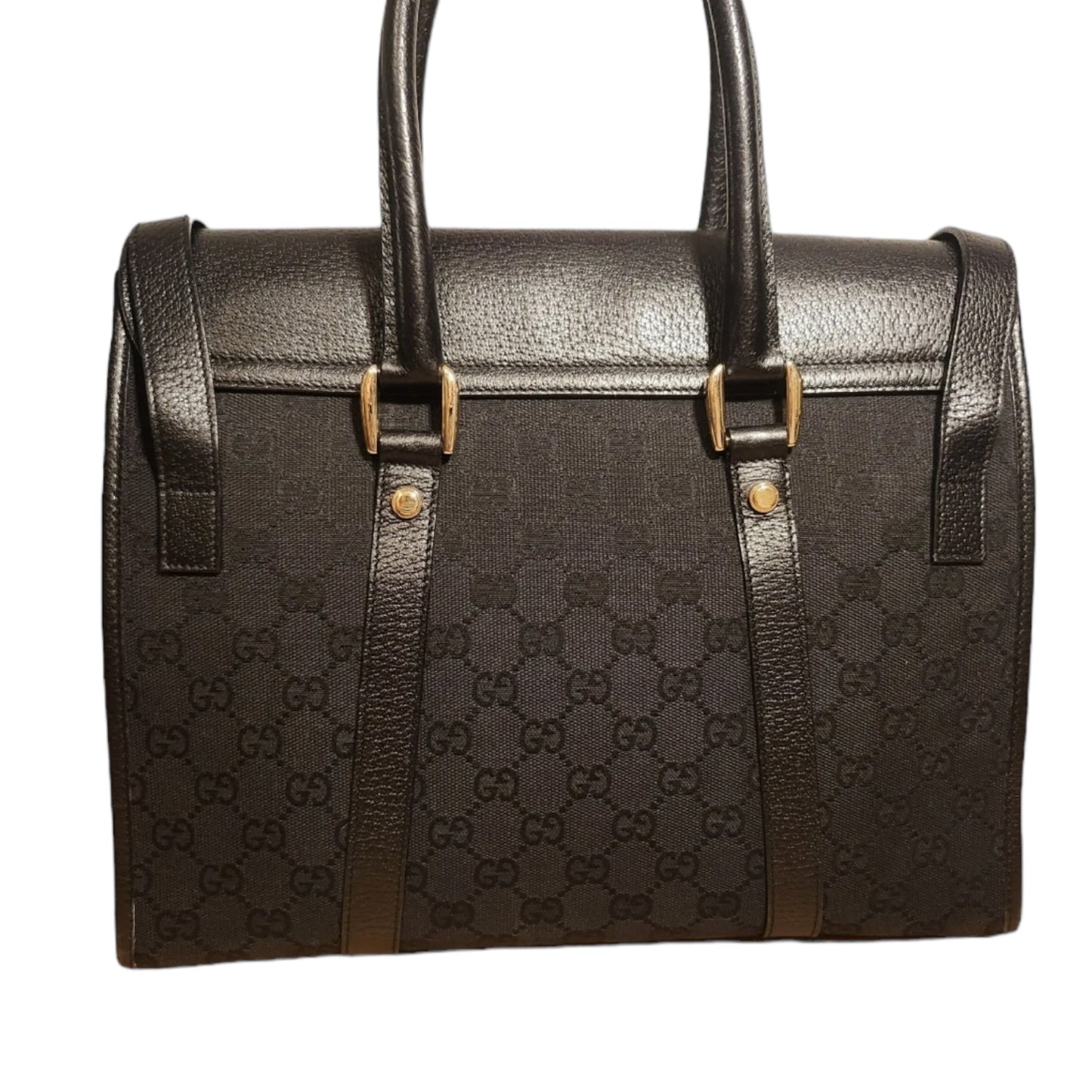 Gucci Monogram Canvas Handbag