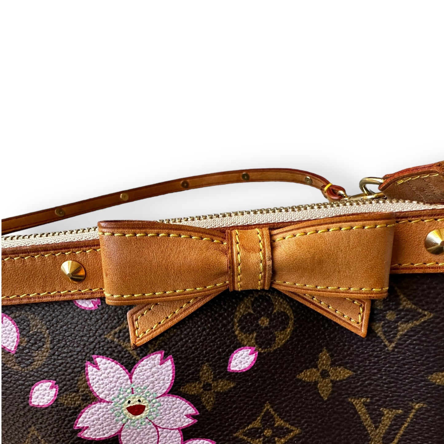 Louis Vuitton x Takashi Murakami Limited Edition Cherry Blossom Pochette