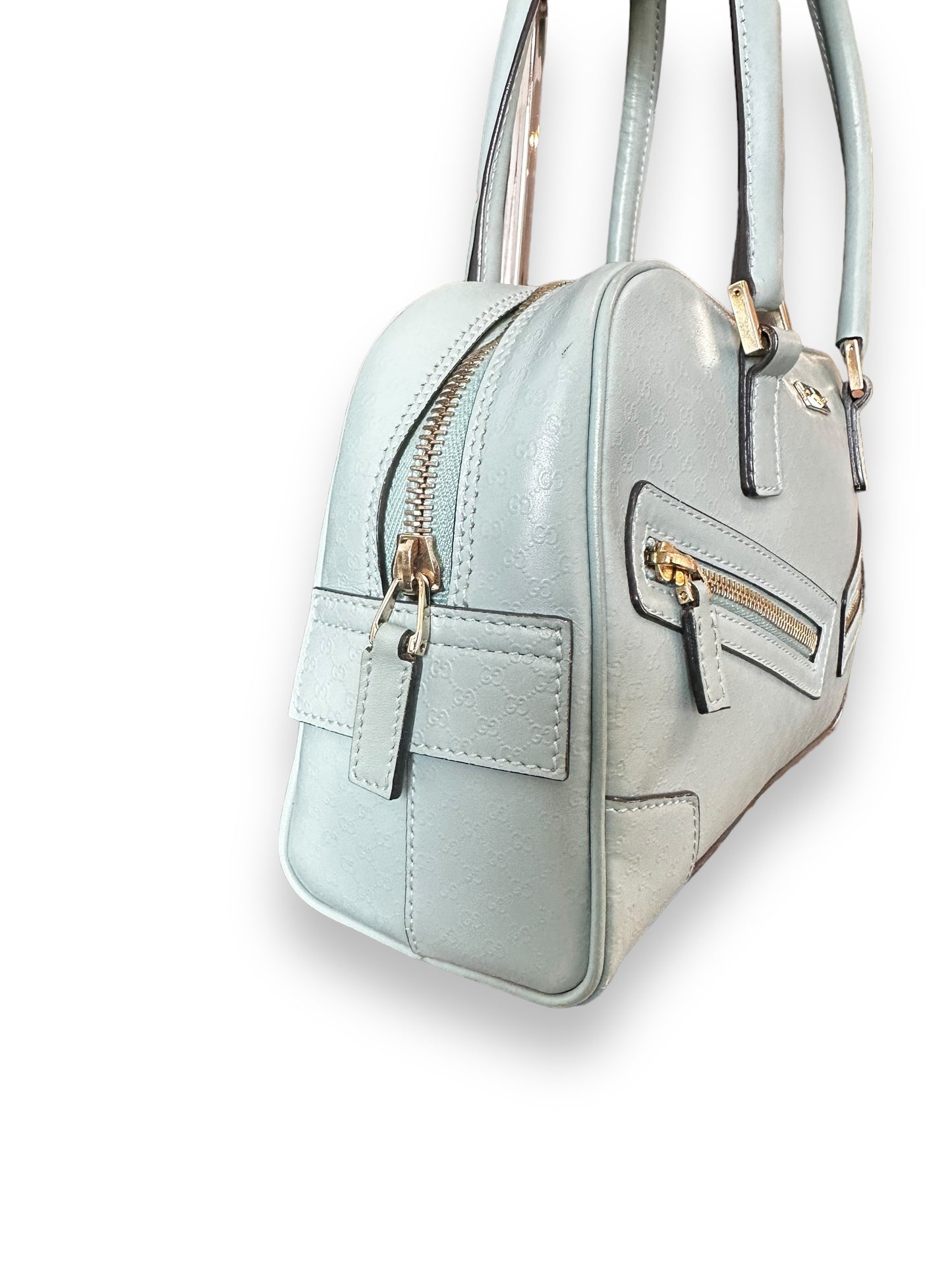 Gucci Baby Blue Mini Top Handle Bag