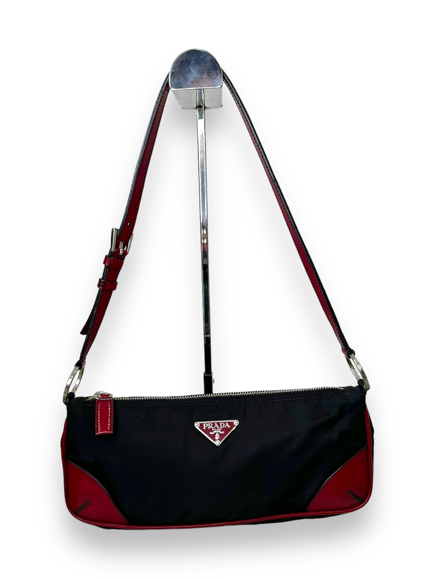 Prada Tessuto Nylon Baguette