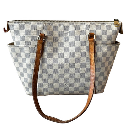 Louis Vuitton Totally Damier Azur PM Shoulder Bag